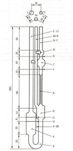 เครื่องวัดความหนืดของเส้นเลือดฝอย,ท่อ <span class=keywords><strong>Ubbelohde</strong></span> <span class=keywords><strong>Viscometer</strong></span> ปี1834 - Product Image 5