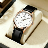 Montre d'examen pour fonctionnaires unisexe MIYOTA Mouvement à quartz 42mm Verre 20mm Boîtier en alliage