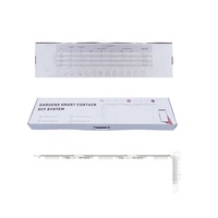 Moteur de rideau de jardin, télécommande, module de rideau Tuya, moteur d'entraînement électrique, rail de rideau intelligent, utilisation à domicile, à l'hôtel et au bureau