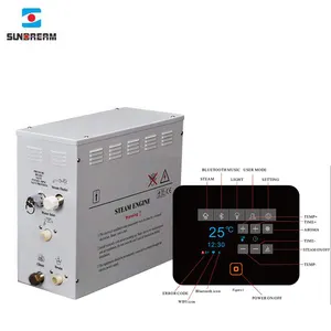 SUNDREAM Home Bath APP 4.5KW 9KW 6KW Steam Generator Price Spa Smart Electric Sauna Steam Bath Generator