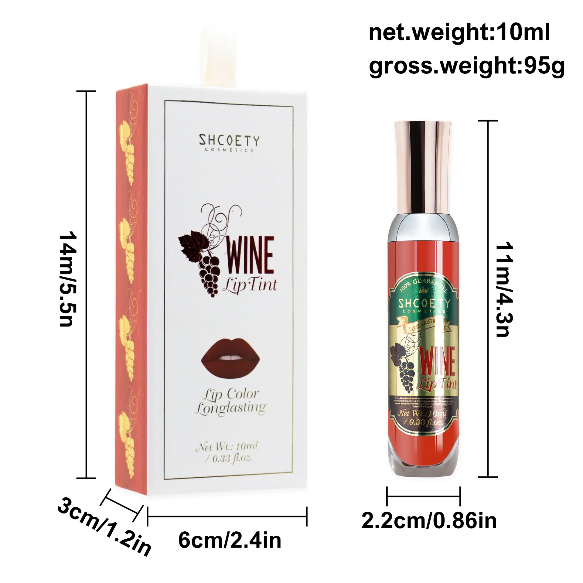 Tùy Chỉnh Thương Hiệu Tư Nhân Lâu Dài Matte Mist Nhung Son Bóng Son Môi Lỏng