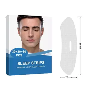 Cinta bucal antironquidos Tira para dormir Mejor respiración nasal Mejora la noche Dormir menos respiración bucal Cuidado DE LA SALUD - Product Image 1