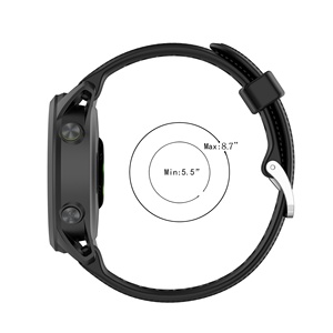 Bracelet de <span class=keywords><strong>montre</strong></span> en silicone pour <span class=keywords><strong>Garmin</strong></span> Forerunner 945 Lite/935/<span class=keywords><strong>745</strong></span>/Fenix 5 Plus/Fenix 6/Quatix 5, boucle à ardillon en caoutchouc étanche - Product Image 2