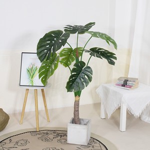 Plantes artificielles réalistes pour la décoration intérieure, plantes bonsaï de haute qualité, <span class=keywords><strong>bambou</strong></span> <span class=keywords><strong>artificiel</strong></span> à <span class=keywords><strong>tige</strong></span> haute pour l'intérieur - Product Image 2