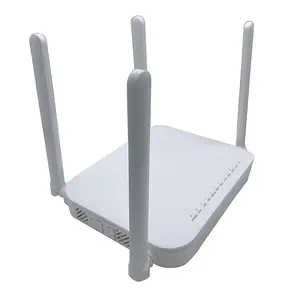 Gpon Onu Ont HG6145D1 4GE+1TEL 2.4G/5G Dual Band Wifi 5 AC 1200Mbps Modem Fiber Optical English Firmware