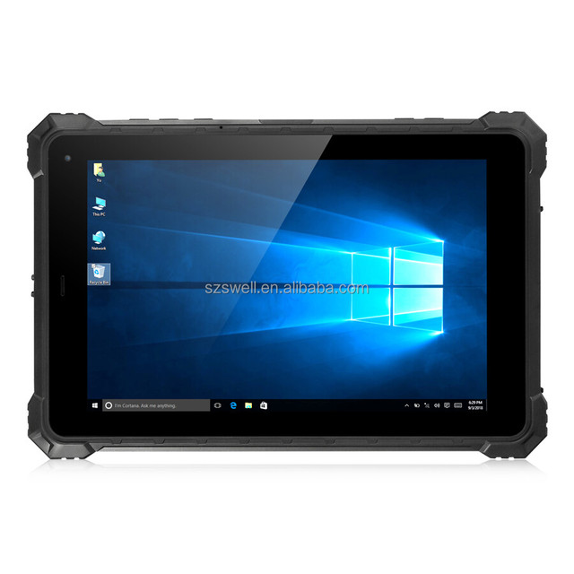 Industrial Use Enterprise Employee Management Suprema Fingerprint Module Option10inch Win 11 OS 5G Rugged Tablet Computer W100