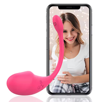 Vibrateur clitoridien à télécommande APP, vibrateur portable pour femmes, masturbateur LoveEgg, jouets sexuels pour femmes