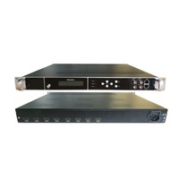 Codificador Modulador HD MI 4 8 12 16 20 24 H.264 con Entrada IP a DVB-C/T RF para Sistema CATV