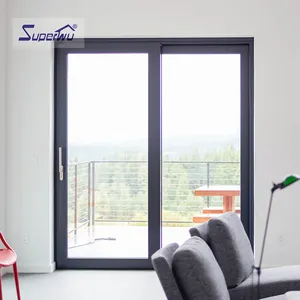 Glass Sliding Doors Designs Commercial 1 Way Glass Kitchen Sliding Door Design Aluminum Sliding Door With NOA NFRC AS2047