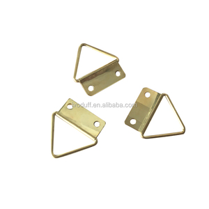 Ganchos Triangulares Dorados <span class=keywords><strong>de</strong></span> Tamaño Pequeño, Más Vendidos, para Colgar Cuadros y Lienzos - Product Image 3