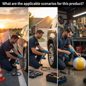 Compresseur d'air sans fil intelligent à préréglages, pompe numérique portable pour pneus <span class=keywords><strong>de</strong></span> vélos électriques et <span class=keywords><strong>de</strong></span> trottinettes électriques - Product Image 4