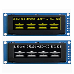2.8 inch OLED hiển thị Màn hình LCD 25664 OLED màn hình LCD ssd1322 điều khiển hiển thị với màu xám - Product Image 1