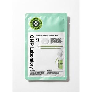 Mascarilla Calmante en Ampolla Greenery de CNP Laboratory, 1 Unidad, Suavizante para Todo Tipo de Piel, Fórmula K-Beauty - Product Image 1