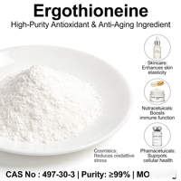Poudre de L-ergothionéine en vrac à prix de gros pour compléments de santé, pureté 99%, CAS 497-30-3