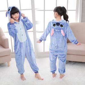 Kinder Flanell Fleece Frauen Tier Stram pler Flanell Fleece Pyjama Homes uit Tier Pyjama Kinder Pyjama - Product Image 2