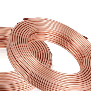 Tube en cuivre souple de qualité supérieure, en spirale, 1/2 pouce x 50 pieds, C1100, pour climatisation, 1/4 5/8 SF-Cu C12000, tube en cuivre médical - Product Image 4