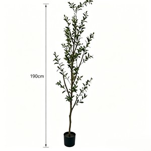 New Design Knock Down Olive <b>Tree</b> | Lifelike <b>Artificial</b> Topiary Plant Decor for Hotel Lobby Christmas Decorations - Product Image 2