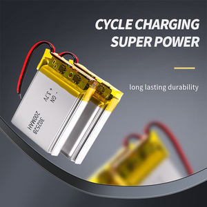 Bán buôn 302528 có thể sạc lại pin 3.7V Li-polymer pin 200mAh 302528 <span class=keywords><strong>Lithium</strong></span> Polymer LiPo pin - Product Image 5