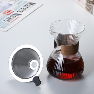 Set di Tazze per Caffè e Tè in Vetro Artigianale, Design Mediorientale, Set con Filtro per Uso Domestico Jiangsu - Product Image 2