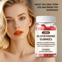 Vente chaude OEM, Gummies de beauté au collagène, Éclaircissement de la peau, Éclat des cheveux, Santé des ongles et des os, Anti-âge