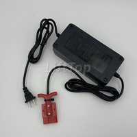 Chargeur de batterie au lithium 48V 3A Modèle DZL482002 pour chariot élévateur électrique Cbd15 Cbd18 Ws Rouge Prise connecteur 50A