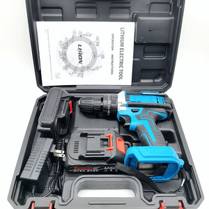 Lithium Electric Drill 21V 50Nm Brushless Motor Cordless <b>Power</b> <b>Tool</b> With Two Batteries And Charger - Product Image 2