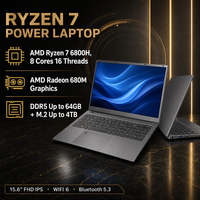 Liste de prix des ordinateurs portables NUC R215 15,6 pouces IPS Ryzen 7 6800H Radeon 680M DDR5 64 Go 4 emplacements M.2 4000 mAh Windows 11 Pro