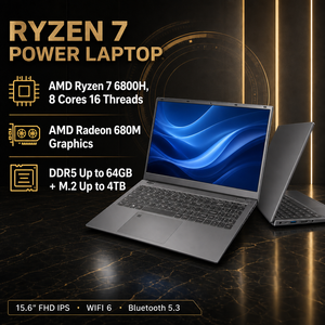 รายการราคาแล็ปท็อป NUC R215 ขนาด 15.6 นิ้ว IPS Ryzen 7 6800H Radeon 680M DDR5 64GB 4 ช่อง M.2 แบตเตอรี่ 4000mAh ระบบปฏิบัติการ <span class=keywords><strong>Windows</strong></span> 11 <span class=keywords><strong>Pro</strong></span> โน้ตบุ๊ก - Product Image 1