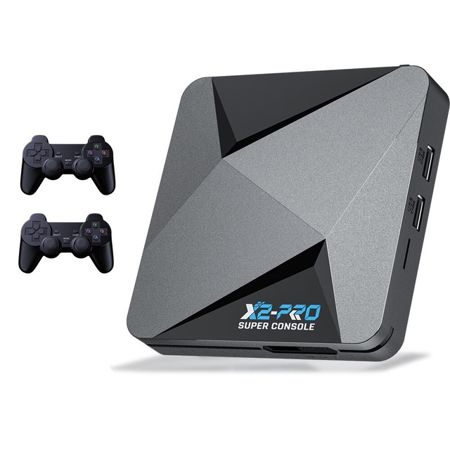 Super Console X2 Pro Retro Video Game Console with 100,000+ Games for MAME/ARCADE/Sega Saturn/DC Retro Game Console 4K HD