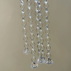 Guirlanda de Decoração em Cristal Transparente com Prisma de Acrílico para Lustre - Product Image 3