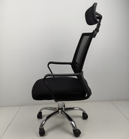 Chaise de bureau ergonomique en maille de qualité supérieure avec appui-tête, design moderne, chaise de bureau grande taille haut de gamme