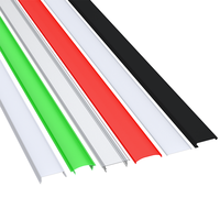 Couverture de diffuseur d'éclairage LED moderne multicolore personnalisé abat-jour minimaliste en acrylique PMMA avec cadres en plastique extrudé