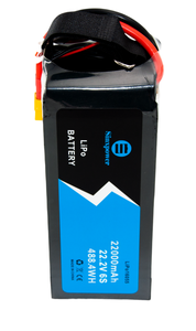 Batería de Estado Sólido FPV OEM Sinxpower 6S 22.2V 22000mah, Tasa de Descarga 25C, 800 Ciclos, Alta Capacidad, Largo Alcance, <span class=keywords><strong>12</strong></span> Meses - Product Image 2