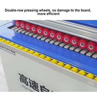 Machine automatique efficace DW702 pour le placage et le découpage des bords en PVC et bois avec fonctions de collage et de raclage – Composants essentiels du moteur