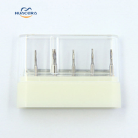 Huacera FG170 pièce à main de clinique dentaire fraises en carbure de tungstène à grande vitesse mèches de routeur à pointe de carbure
