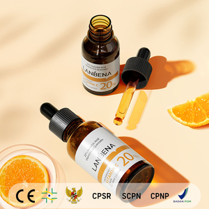 Sérum pour le visage LANBENA, soin du visage ordinaire, éclaircissant, blanchissant, vitamine C, collagène, anti-âge, sérum à l'or 24 carats - Product Image 1