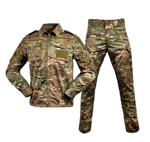 Chaqueta de Camuflaje Serie 728 para Personal de Seguridad y Guardias de Gestión de Propiedades F1 F2 ACU BDU Pantalones Transpirables con Múltiples Bolsillos - Product Image 1
