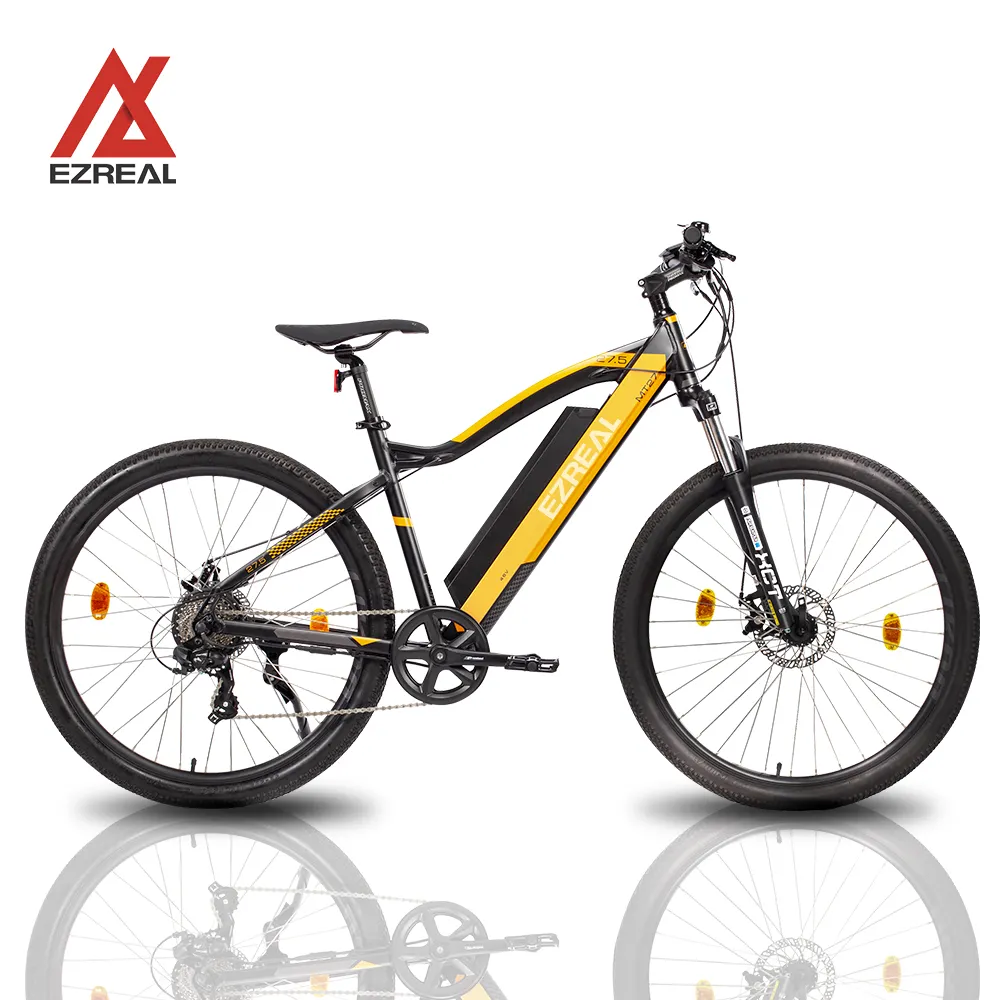 Ezreal จักรยานไฟฟ้า10.5ah 350W 36V 27.5 "จักรยานไฟฟ้าล้อใหญ่จักรยานไฟฟ้าสำหรับเมือง