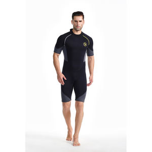 Combinaison de plongée courte à manches longues en néoprène ZCCO 1,5 mm pour hommes, <span class=keywords><strong>triathlon</strong></span> - Product Image 1