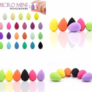 Mini éponge applicatrice pour fard à paupières, sans latex, en polyuréthane hydrophile, éponge douce pour estomper le fard à paupières, applicateur de maquillage personnalisé - Product Image 3