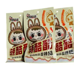 QiWei famoso chino suave picante Hot Sticks aperitivos de grano 20g sabores surtidos BOLSA DE TRIGO <span class=keywords><strong>Latiao</strong></span> 180 días de vida útil - Product Image 2