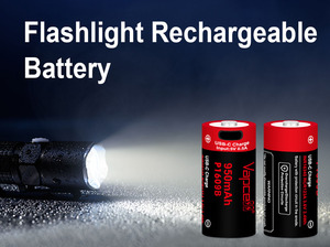 Литиевая батарея Vapcell p1609B 950mah 3,6 v 3.4Wh cr123a <span class=keywords><strong>16340</strong></span> USB-C Кнопка зарядки верхняя перезаряжаемая батарея для фонарика - Product Image 6