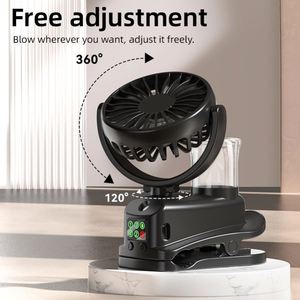 Nuevo Ventilador de Mano con Pantalla Digital, Recargable, Multifunción, con Rociador Hidratante, Menos de 36 dB de Ruido, 6-8 Horas de Funcionamiento - Product Image 2