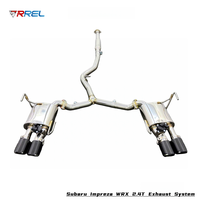 Échappement arrière à soupapes réglables haute performance pour Subaru WRX 2.0T / 2.4T (VA/VB) |   Acier inoxydable 304L
