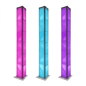 Affichages de treillis de cabine extérieurs portables blancs et noirs avec chaussette de manchon de couverture de Scrim pour treillis d'éclairage de performance de scène - Product Image 6