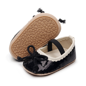 Chaussures plates d'été à paillettes pour bébé fille 1 an - Product Image 6