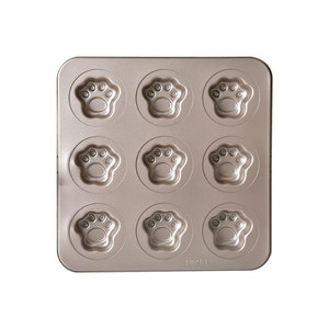 Suncity Cat Paw Cake Mold 9-Cup Non-Stick Baking Pan For Cake Decorating - Product Image 2
