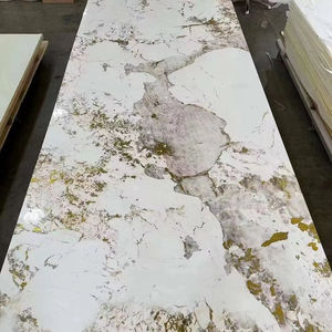 Panel <span class=keywords><strong>de</strong></span> pared <span class=keywords><strong>de</strong></span> mármol <span class=keywords><strong>de</strong></span> <span class=keywords><strong>chapa</strong></span> <span class=keywords><strong>de</strong></span> mármol <span class=keywords><strong>de</strong></span> PVC Interior <span class=keywords><strong>de</strong></span> alto brillo <span class=keywords><strong>de</strong></span> decoración moderna <span class=keywords><strong>de</strong></span> alta calidad para Hotel - Product Image 1