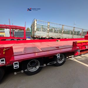รถเทรลเลอร์โลว์บอย4เพลาขายรุ่น <span class=keywords><strong>rgn</strong></span> และคอห่านสำหรับงานหนักสำหรับการขนส่งทั่วโลก - Product Image 5