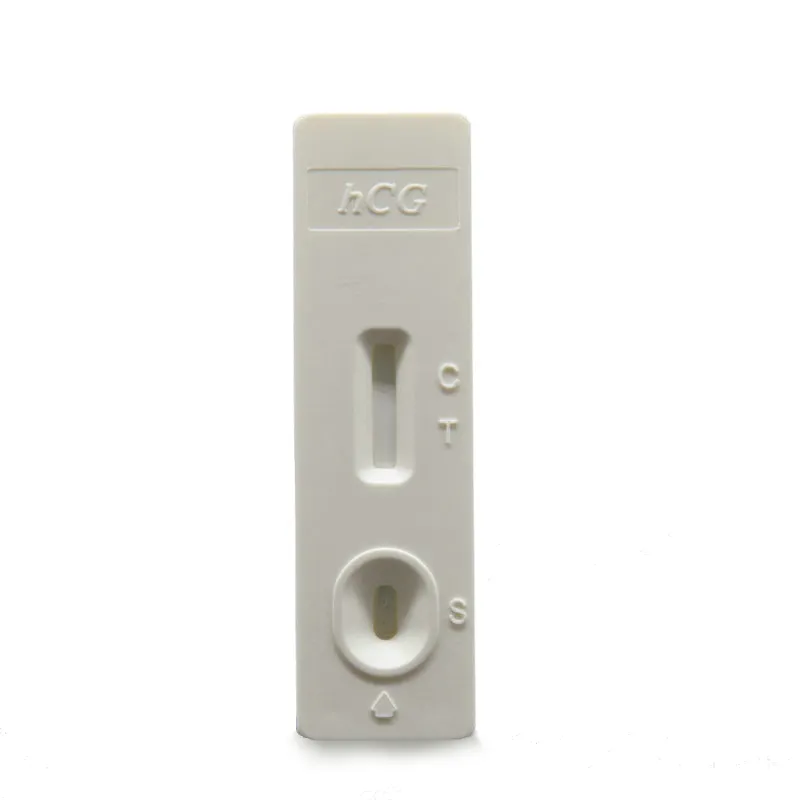 Bande de test d'urine rapide de grossesse HCG marquée en usine CE ISO